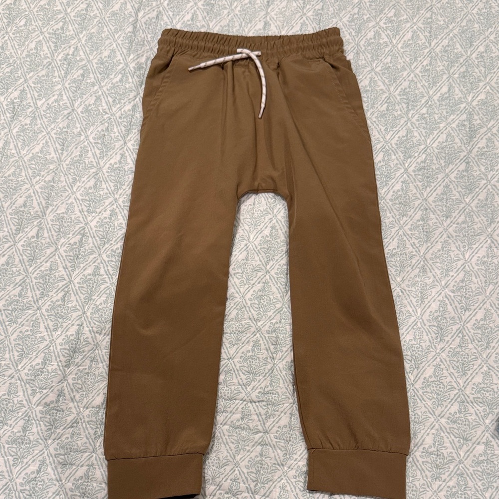 Kids Brown Jogger Pants